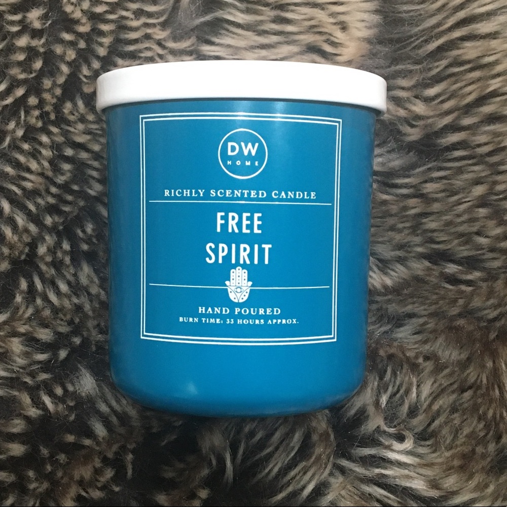 DW Home Free Spirit Medium Single Wick Candle NWOT